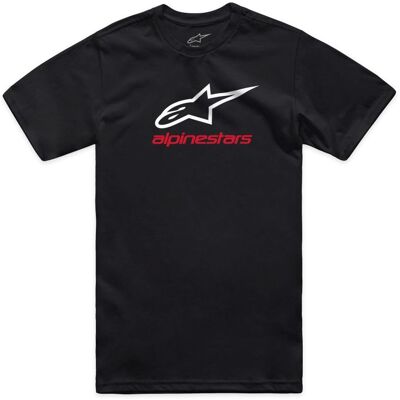 T-Shirt manches courtes Alpinestars ALWAYS 2.0 CSF Black/White/Red - Publicité T-Shirt manches courtes Alpinestars ALWAYS 2.0 CSF Black/White/Red - Publicité