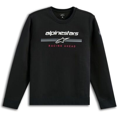 Sweat Alpinestars BETTERN CREW Black - Publicité Sweat Alpinestars BETTERN CREW Black - Publicité
