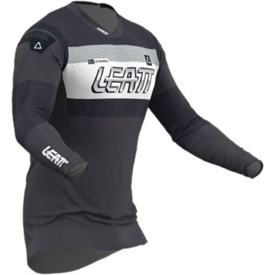 Maillot cross Leatt 5.5 ULTRAWELD 2024 Graphite - Publicité Maillot cross Leatt 5.5 ULTRAWELD 2024 Graphite - Publicité
