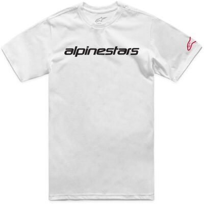 T-Shirt manches courtes Alpinestars LINEAR WORDMARK 2.0 White/Red/Black - Publicité T-Shirt manches courtes Alpinestars LINEAR WORDMARK 2.0 White/Red/Black - Publicité