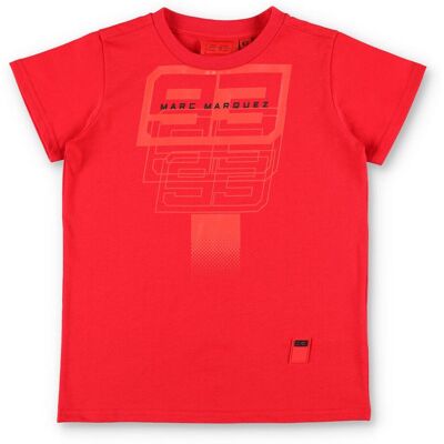 T-Shirt manches courtes Kenny MARC MARQUEZ 93 ENFANT Red - Publicité T-Shirt manches courtes Kenny MARC MARQUEZ 93 ENFANT Red - Publicité