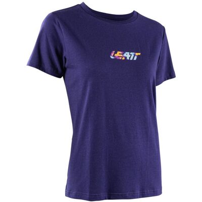 T-Shirt manches courtes Leatt CORE WOMEN V26 Blue - Publicité T-Shirt manches courtes Leatt CORE WOMEN V26 Blue - Publicité