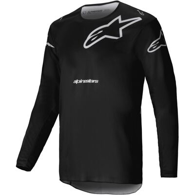 Maillot cross Alpinestars RACER - GRAPHITE 2025 Black Gray - Publicité Maillot cross Alpinestars RACER - GRAPHITE 2025 Black Gray - Publicité