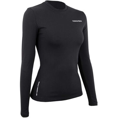 Maillot Technique Tucano Urbano POLE NORD LADY Noir - Publicité Maillot Technique Tucano Urbano POLE NORD LADY Noir - Publicité