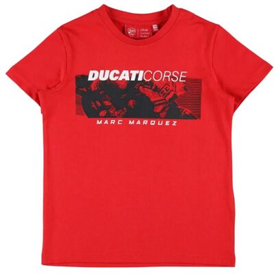 T-Shirt manches courtes Kenny DUCATI CORSE BOX 93 KID Red - Publicité T-Shirt manches courtes Kenny DUCATI CORSE BOX 93 KID Red - Publicité