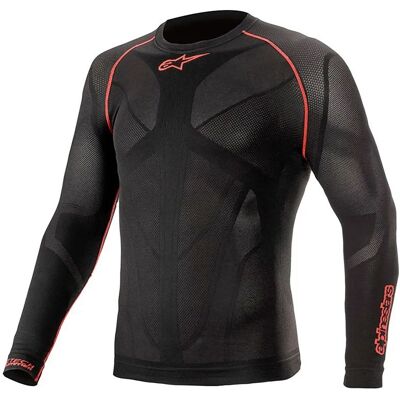 Maillot Technique Alpinestars RIDE TECH V2 TOP LS SUMMER Black Red - Publicité Maillot Technique Alpinestars RIDE TECH V2 TOP LS SUMMER Black Red - Publicité