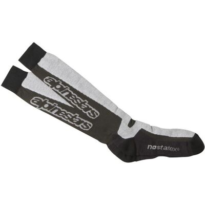 Chaussettes Alpinestars THERMAL TECH Black/gray - Publicité Chaussettes Alpinestars THERMAL TECH Black/gray - Publicité