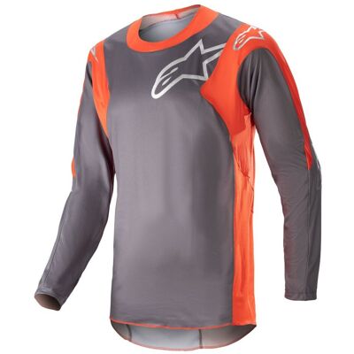 Maillot cross Alpinestars RACER - HOEN 2025 Magnet Hot Orange - Publicité Maillot cross Alpinestars RACER - HOEN 2025 Magnet Hot Orange - Publicité