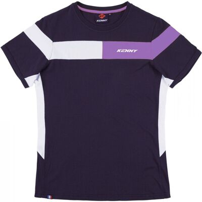T-shirt de course femme Kenny 2025 - Bleu - Publicité T-shirt de course femme Kenny 2025 - Bleu - Publicité