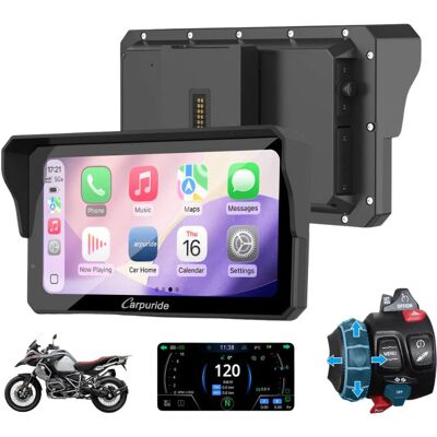 Ecran connecté Carpuride W602BS Pour support BMW - Carplay®/Android Auto™ - 6 pouces - Publicité Ecran connecté Carpuride W602BS Pour support BMW - Carplay®/Android Auto™ - 6 pouces - Publicité