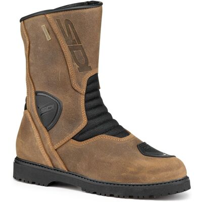 Demi-bottes Sidi GAVIA GORE-TEX® ADVENTURE Noir/Brun - Publicité Demi-bottes Sidi GAVIA GORE-TEX® ADVENTURE Noir/Brun - Publicité