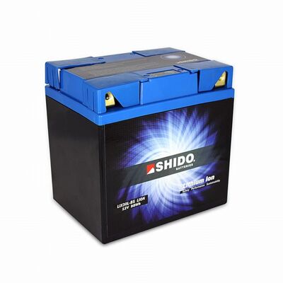Batterie Shido LIX30L-BS Lithium Ion 4 bornes - Publicité Batterie Shido LIX30L-BS Lithium Ion 4 bornes - Publicité