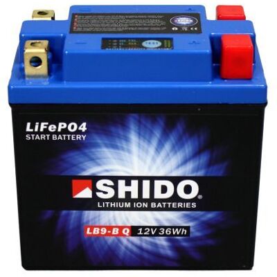 Batterie Shido LB9-B Q Lithium Ion - Publicité Batterie Shido LB9-B Q Lithium Ion - Publicité