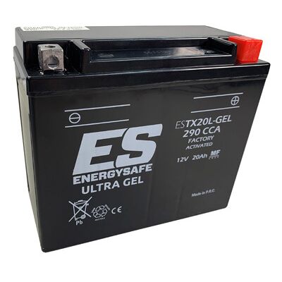 Batterie EnergySafe ESTX20L GEL 12V 20Ah - Publicité Batterie EnergySafe ESTX20L GEL 12V 20Ah - Publicité