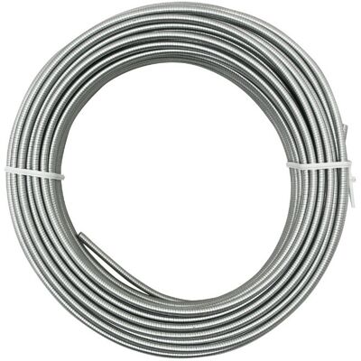 Gaine pour câble Replay DIAM 5MM FIL PLAT ARGENT - CHROME 25M - Publicité Gaine pour câble Replay DIAM 5MM FIL PLAT ARGENT - CHROME 25M - Publicité