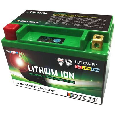 Batterie Skyrich Lithium Ion YTX7A-BS (HJTX7A-FP) - Publicité Batterie Skyrich Lithium Ion YTX7A-BS (HJTX7A-FP) - Publicité
