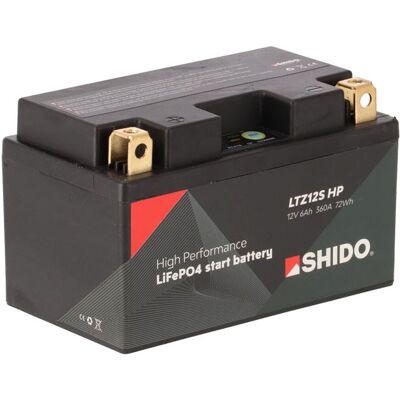 Batterie Shido LTZ12S HP Lithium Ion - Publicité Batterie Shido LTZ12S HP Lithium Ion - Publicité