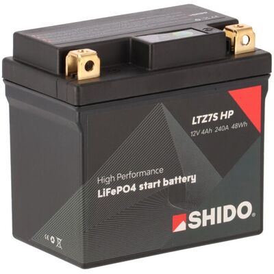 Batterie Shido LTZ7S HP Lithium Ion - Publicité Batterie Shido LTZ7S HP Lithium Ion - Publicité