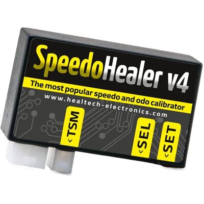 Boitier électronique Healtech SpeedoHealer V4 - Publicité Boitier électronique Healtech SpeedoHealer V4 - Publicité