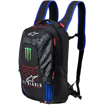 Sac à dos Alpinestars FQ20 CITY HUNTER V2 MONSTER Black red fluo blue green - Publicité Sac à dos Alpinestars FQ20 CITY HUNTER V2 MONSTER Black red fluo blue green - Publicité