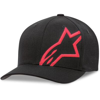 Casquette Alpinestars CORP SHIFT 2 CURBRIM Black/Red - Publicité Casquette Alpinestars CORP SHIFT 2 CURBRIM Black/Red - Publicité