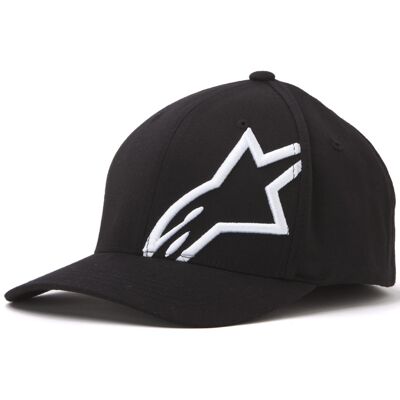 Casquette Alpinestars CORP SHIFT 2 CURBRIM Black/White - Publicité Casquette Alpinestars CORP SHIFT 2 CURBRIM Black/White - Publicité