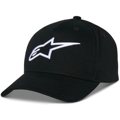 Casquette Alpinestars AGELESS SNAPBACK HAT Black/White - Publicité Casquette Alpinestars AGELESS SNAPBACK HAT Black/White - Publicité