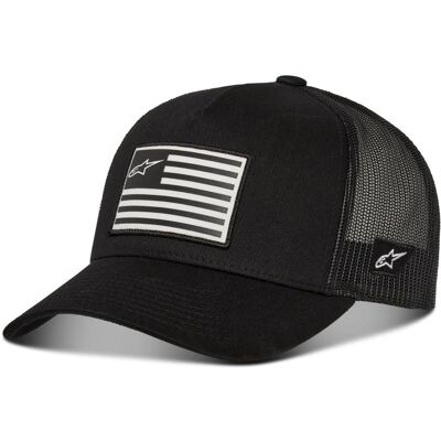 Casquette Alpinestars FLAG Black/Black - Publicité Casquette Alpinestars FLAG Black/Black - Publicité