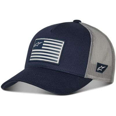 Casquette Alpinestars FLAG Navy/Grey - Publicité Casquette Alpinestars FLAG Navy/Grey - Publicité