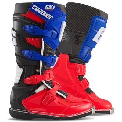Bottes cross Gaerne GXJ ENFANT Red/White/Blue - Publicité Bottes cross Gaerne GXJ ENFANT Red/White/Blue - Publicité