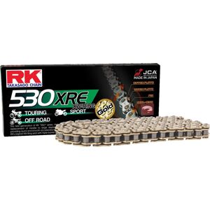 Rk Chaîne Ouverte Or Xre 114-530 Rivet - Chaîne de moto - Publicité Rk Chaîne Ouverte Or Xre 114-530 Rivet - Chaîne de moto - Publicité