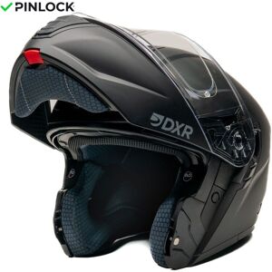 Casque modulable DXR ATLAS Black - Publicité Casque modulable DXR ATLAS Black - Publicité