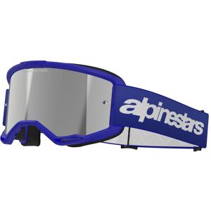 Masque cross Alpinestars VISION 3 WORDMARK IRIDIUM 2025 Blue - Publicité Masque cross Alpinestars VISION 3 WORDMARK IRIDIUM 2025 Blue - Publicité