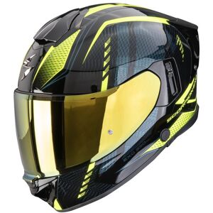 Casque intégral Scorpion Exo EXO-530 AIR THERAS Noir/Jaune fluo - Publicité Casque intégral Scorpion Exo EXO-530 AIR THERAS Noir/Jaune fluo - Publicité