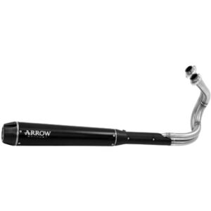 Ligne Complète Arrow Rebel Dark Embout Carbone- Collecteur Acier Alu/Noir - Publicité Ligne Complète Arrow Rebel Dark Embout Carbone- Collecteur Acier Alu/Noir - Publicité