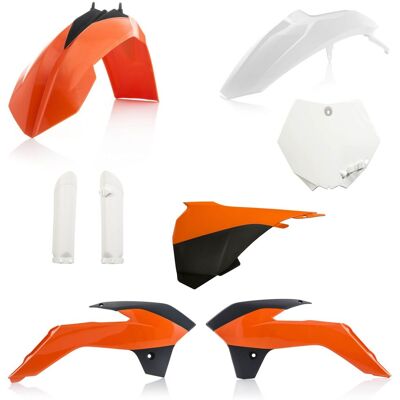 Kit Plastique Acerbis KTM 85 SX - Couleur d'origine - Publicité Kit Plastique Acerbis KTM 85 SX - Couleur d'origine - Publicité