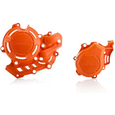 Protection de la couverture d'allumage et d'embrayage Acerbis Orange - Publicité Protection de la couverture d'allumage et d'embrayage Acerbis Orange - Publicité