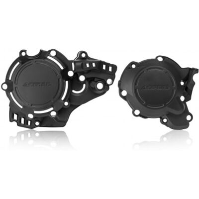 Kit de protection moteur Acerbis Husqvarna KTM - Noir - Publicité Kit de protection moteur Acerbis Husqvarna KTM - Noir - Publicité