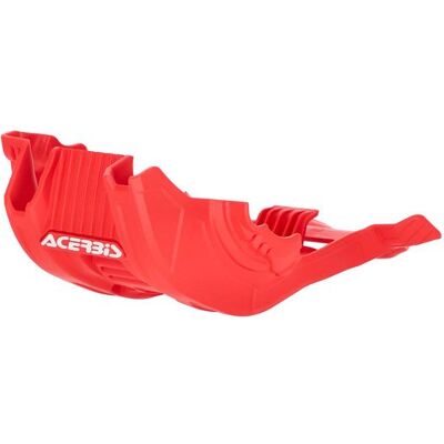 Plaque de protection Acerbis rouge pour moto Honda CRF R 250 2022-2023 - Publicité Plaque de protection Acerbis rouge pour moto Honda CRF R 250 2022-2023 - Publicité