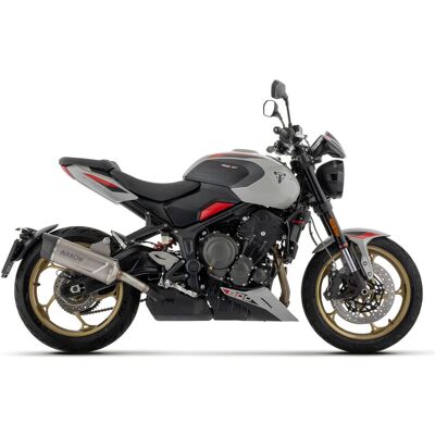 Silencieux Arrow INDY RACE EMBOUT CARBONE Alu dark - Publicité Silencieux Arrow INDY RACE EMBOUT CARBONE Alu dark - Publicité