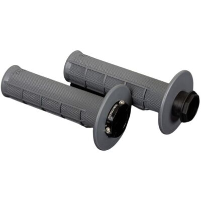Poignées de guidon Renthal MX Lock-On - medium - semi-gaufré - Publicité Poignées de guidon Renthal MX Lock-On - medium - semi-gaufré - Publicité