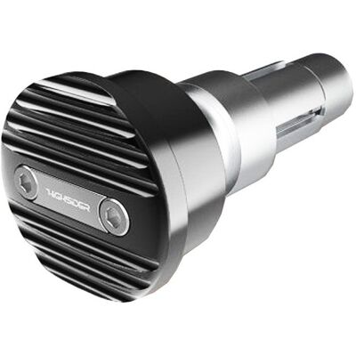 Embouts de guidon HIGHSIDER Wave - Argent - Unisexe - Publicité Embouts de guidon HIGHSIDER Wave - Argent - Unisexe - Publicité