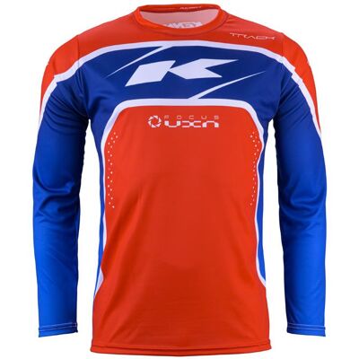 Maillot cross Kenny TRACK - FOCUS 2024 Patriot - Publicité Maillot cross Kenny TRACK - FOCUS 2024 Patriot - Publicité