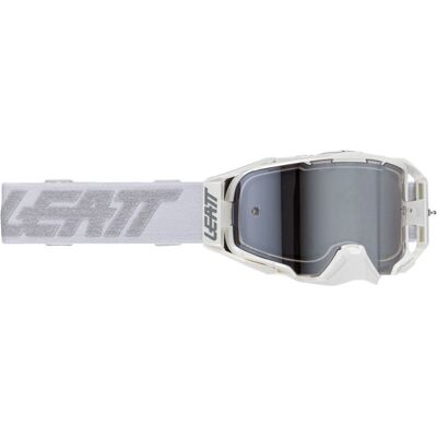 Masque cross Leatt VELOCITY 6.5 CRYZTAL IRIZ 2025 White - Publicité Masque cross Leatt VELOCITY 6.5 CRYZTAL IRIZ 2025 White - Publicité