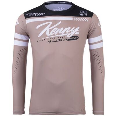 Maillot cross Kenny TRACK - DIRT 2025 DZR Black - Publicité Maillot cross Kenny TRACK - DIRT 2025 DZR Black - Publicité