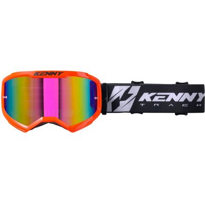 Masque cross Kenny TRACK KOMBAT + ECRAN IRRIDIUM 2027 Orange - Publicité Masque cross Kenny TRACK KOMBAT + ECRAN IRRIDIUM 2027 Orange - Publicité