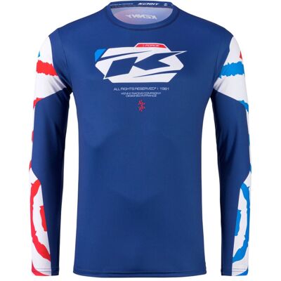 Maillot cross Kenny FORCE - SPIRAL 2027 Patriot - Publicité Maillot cross Kenny FORCE - SPIRAL 2027 Patriot - Publicité