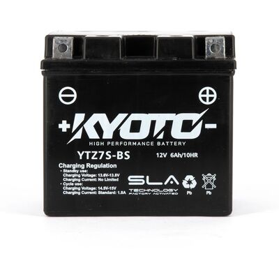 Batterie Kyoto GTZ7S-BS SLA AGM - Publicité Batterie Kyoto GTZ7S-BS SLA AGM - Publicité