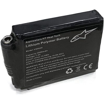 Batterie Vêtement Chauffant Alpinestars X HEAT - Publicité Batterie Vêtement Chauffant Alpinestars X HEAT - Publicité