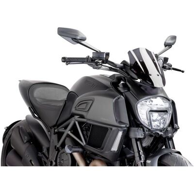 Aile Dark Smoke Puig - Ducati 1200 Diavel 2014-2018 - Publicité Aile Dark Smoke Puig - Ducati 1200 Diavel 2014-2018 - Publicité